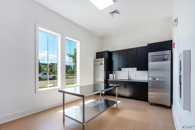 kitchen featuring sink