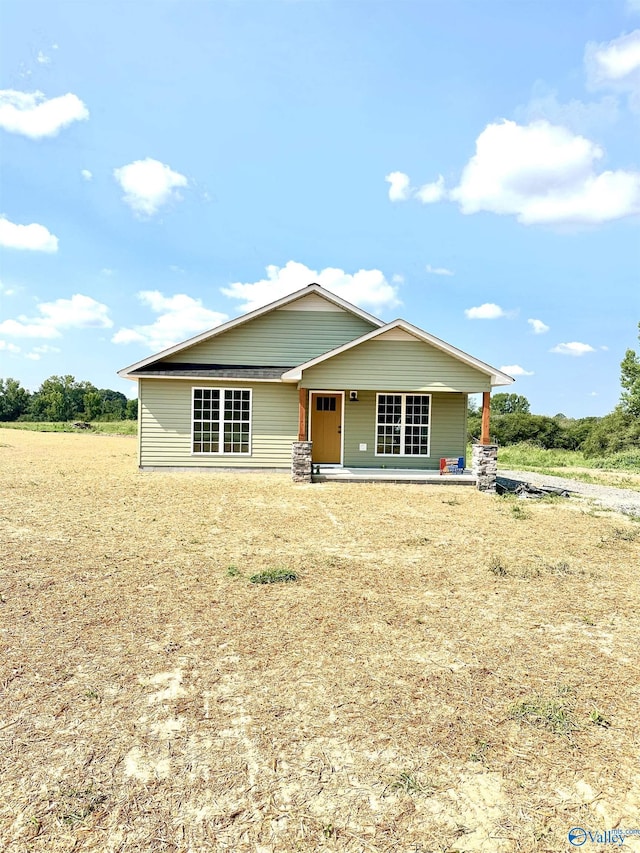 view of front of house