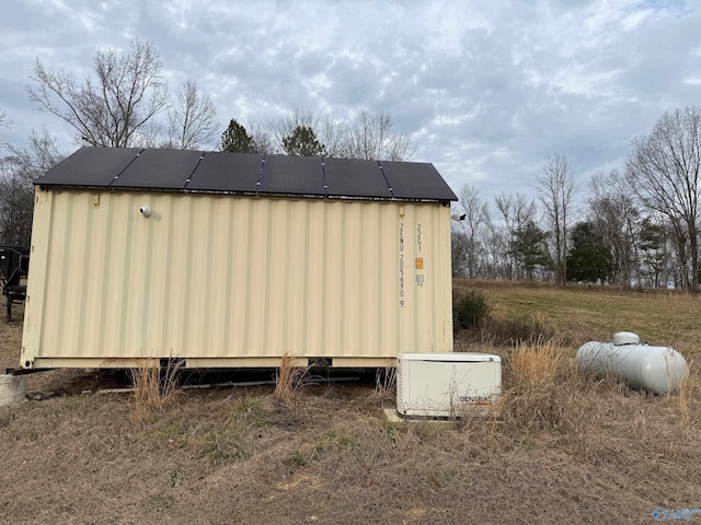 view of outdoor structure