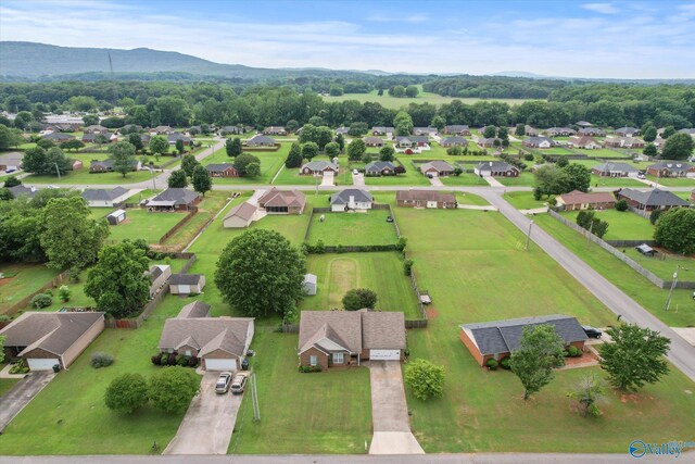 194 Bonaire Dr, Huntsville, AL 35811 - aerial view of residential area with mountains