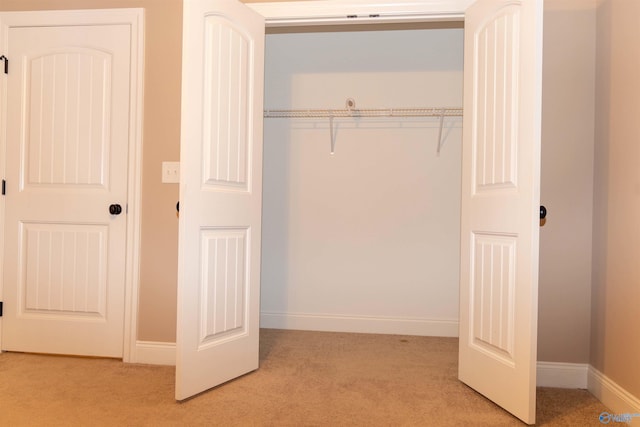 view of closet