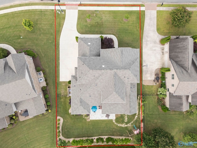 11 SE Braewick Pl, Gurley, AL 35748 - aerial view of property's location with property parcel outlined