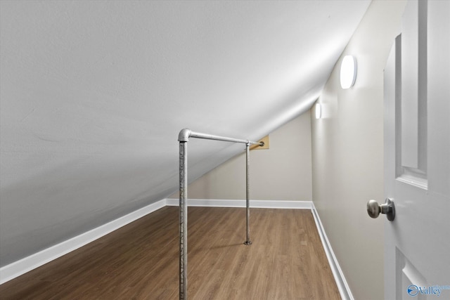 interior space featuring wood finished floors