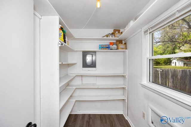 view of pantry