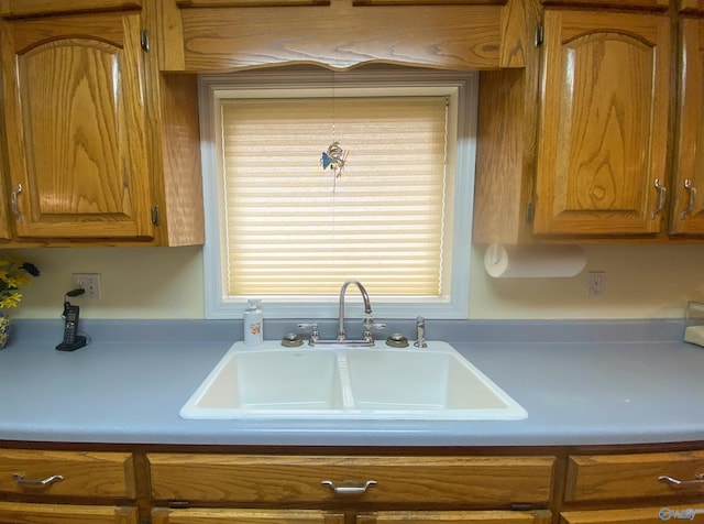 kitchen featuring sink