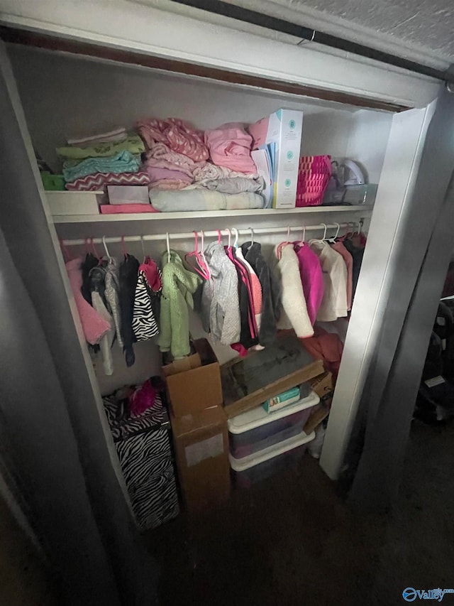 view of closet