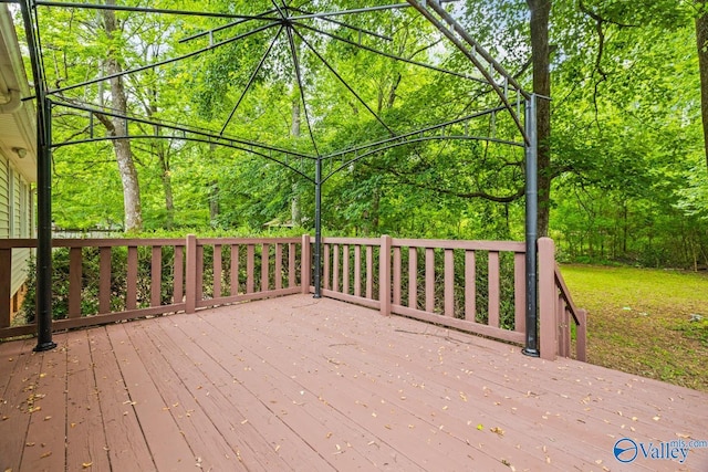 113 Suffolk Dr, Madison, AL 35757 - view of wooden terrace