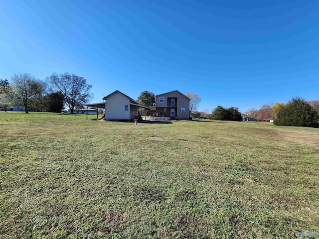 view of yard