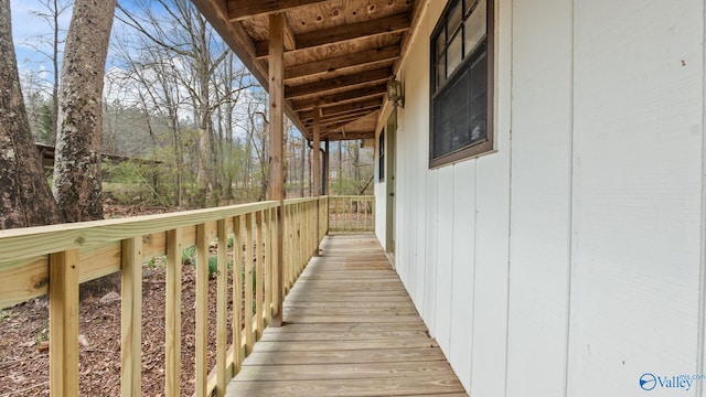 17395 County Road 31, Centre, AL 35960 - view of wooden terrace