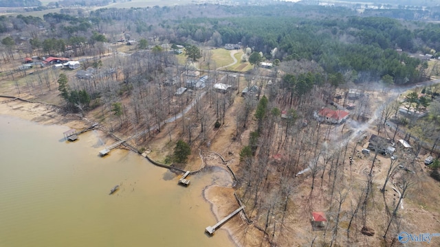 17395 County Road 31, Centre, AL 35960 - drone / aerial view with a forest view and a water view
