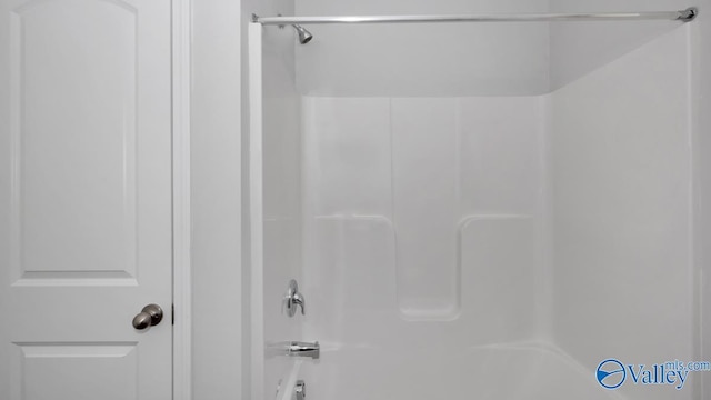 bathroom featuring bathing tub / shower combination