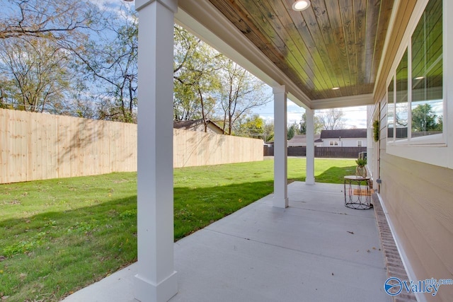 view of patio / terrace