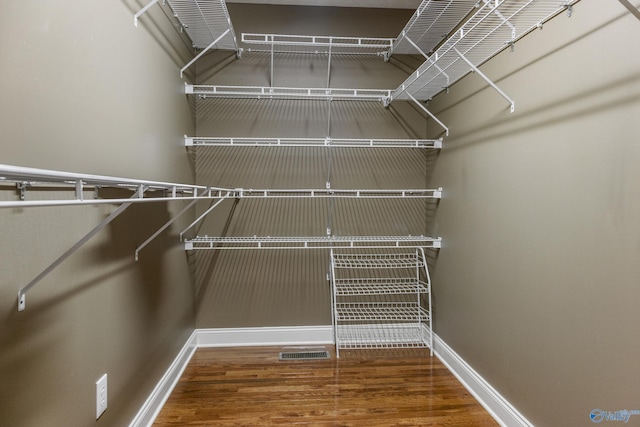 16121 Kyle Moran Dr, Athens, AL 35614 - walk in closet with wood finished floors