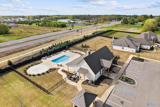 drone / aerial view