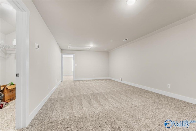 246 Tybee Dr, Madison, AL 35756 - empty room featuring light carpet and baseboards