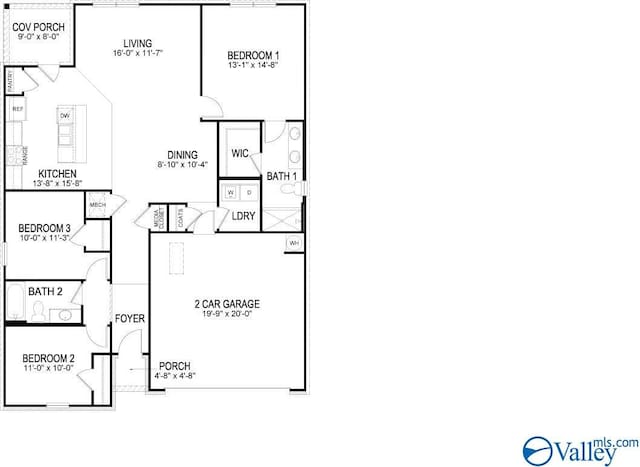 18882 Wicklow Cir, Athens, AL 35613 - room layout