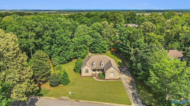 11266 Maggie Lou Dr, Tanner, AL 35671 - view of subject property with a heavily wooded area