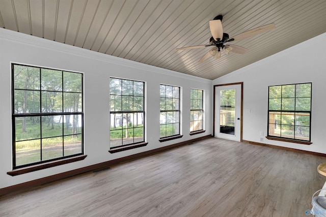 17207 County Road 22, Centre, AL 35960 - unfurnished sunroom featuring lofted ceiling