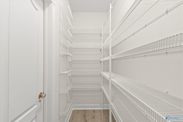 view of pantry