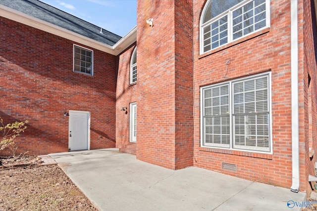 exterior space featuring a patio