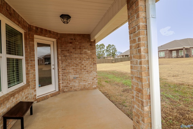 view of patio / terrace