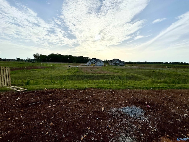 view of landscape featuring a rural view