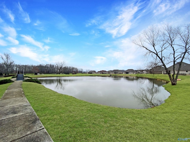 property view of water