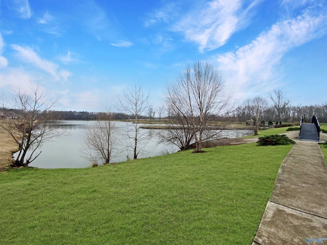 property view of water