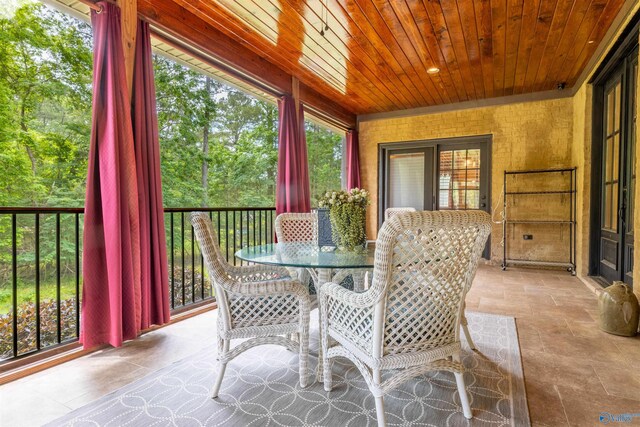 1805 Sibert Dr, Glencoe, AL 35905 - view of sunroom / solarium