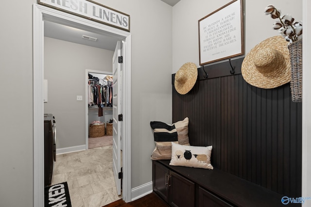 view of mudroom