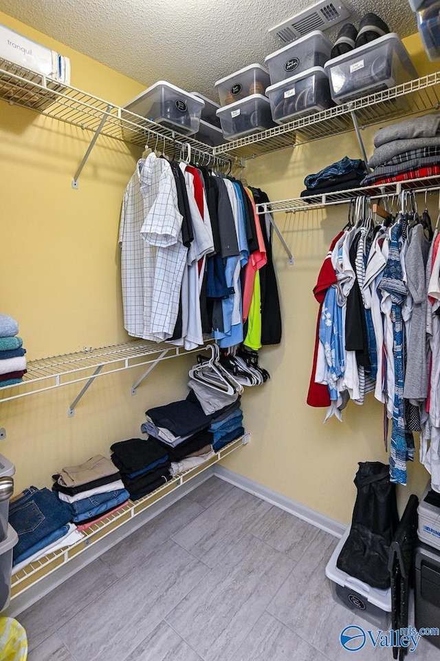view of spacious closet