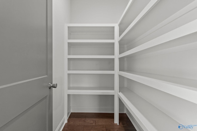 view of pantry