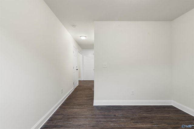 228 Cherry Laurel Dr, Hazel Green, AL 35750 - hall with dark wood-style flooring and baseboards