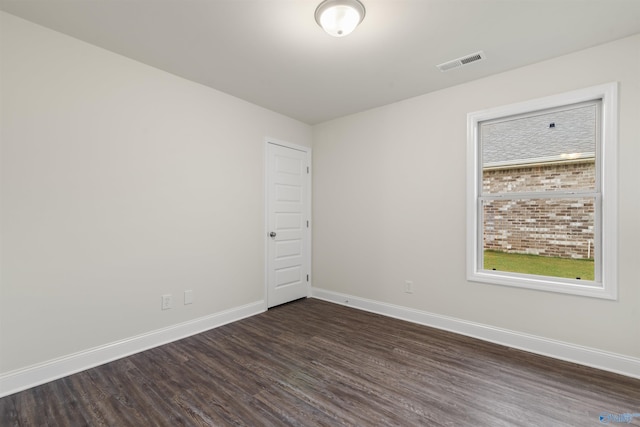 228 Cherry Laurel Dr, Hazel Green, AL 35750 - spare room with dark wood finished floors and baseboards