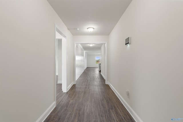 228 Cherry Laurel Dr, Hazel Green, AL 35750 - hallway featuring dark wood-style floors