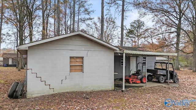 view of front of house