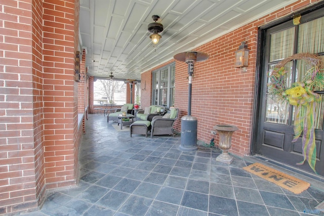 view of patio / terrace featuring a porch