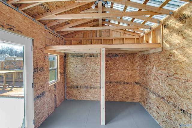 view of storage room