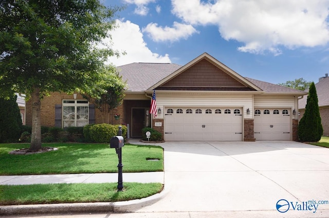 119 Autumn Cove Dr, Madison, AL 35756 - ranch-style home featuring an attached garage, driveway, and a front yard
