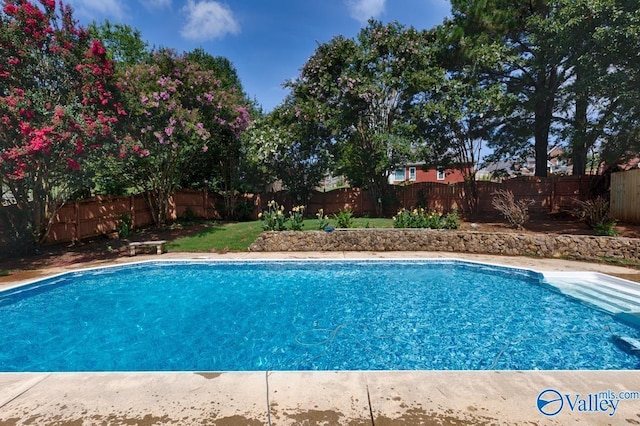 view of swimming pool