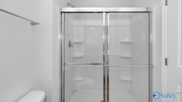 14 Moon Dr, Scottsboro, AL 35769 - full bath featuring toilet and a stall shower