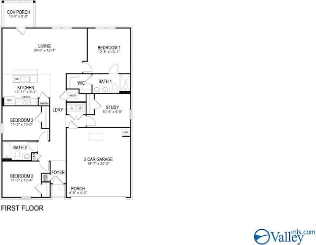 14 Moon Dr, Scottsboro, AL 35769 - room layout