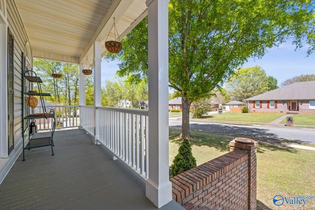 130 Kingswood Dr, Huntsville, AL 35806 - view of patio / terrace featuring covered porch