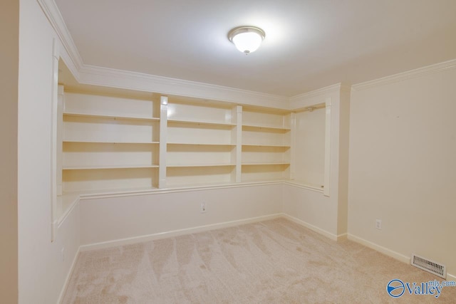 102 Twin Island Cir, Madison, AL 35758 - carpeted empty room with crown molding and baseboards