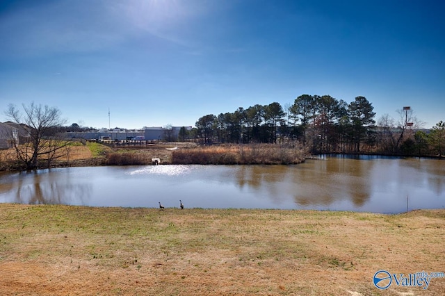 property view of water