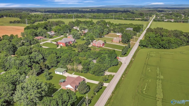 565 Joe Quick Rd, Hazel Green, AL 35750 - aerial view of a tree filled landscape
