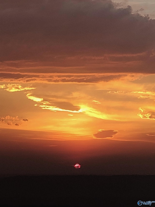 view of nature at dusk