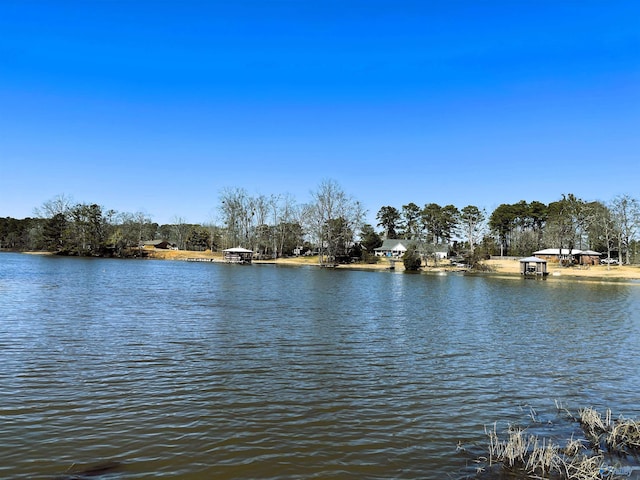 view of water feature