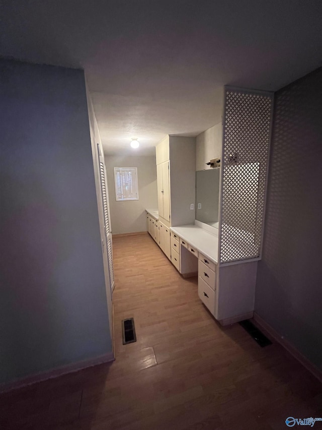 508 Mary St, Centre, AL 35960 - bathroom with baseboards, wood finished floors, and visible vents