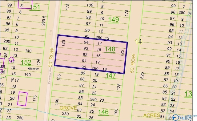 2129 Pennala Blvd, Glencoe AL, 35903 land for sale